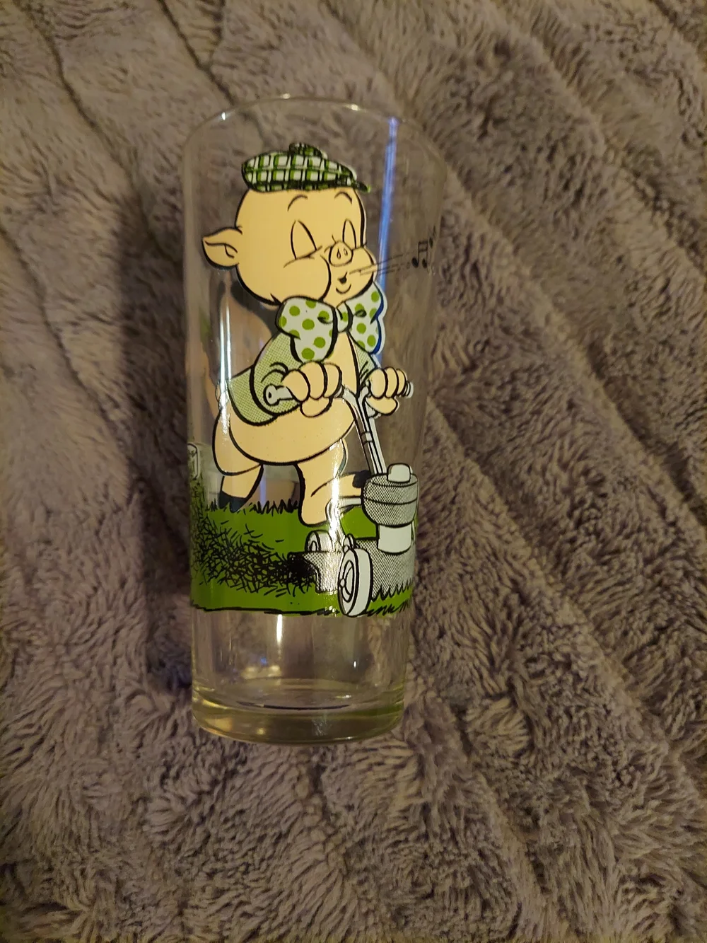 Looney Tunes Collectible Glass - Multi-Character Set in Blue, Green, White